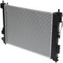 Universal Air Conditioning RA 13817C Radiator -- Crossflow Radiator
