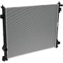 Universal Air Conditioning RA 13842C Radiator -- Crossflow Radiator