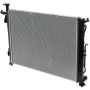 Universal Air Conditioning RA 13857C Radiator -- Radiator