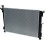 Universal Air Conditioning RA 13863C Radiator -- Crossflow Radiator