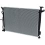 Universal Air Conditioning RA 13863C Radiator -- Crossflow Radiator