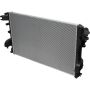 Universal Air Conditioning RA 13871C Radiator -- Crossflow Radiator