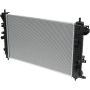 Universal Air Conditioning RA 13878C Radiator -- Crossflow Radiator