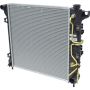 Universal Air Conditioning RA 2186C Radiator -- Crossflow Radiator
