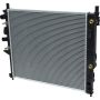 Universal Air Conditioning RA 2190C Radiator -- Crossflow Radiator