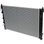 Universal Air Conditioning RA 2456C Radiator -- Crossflow Radiator