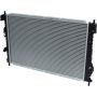 Universal Air Conditioning RA 2462C Radiator -- Crossflow Radiator