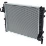 Universal Air Conditioning RA 2480C Radiator -- Crossflow Radiator