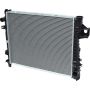 Universal Air Conditioning RA 2480C Radiator -- Crossflow Radiator