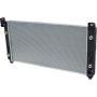 Universal Air Conditioning RA 2537C Radiator -- Crossflow Radiator