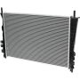 Universal Air Conditioning RA 2622C Radiator -- Crossflow Radiator