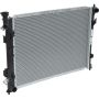 Universal Air Conditioning RA 2928C Radiator -- Crossflow Radiator