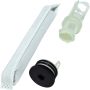 Universal Air Conditioning RD 11236KTC A/C Receiver Drier / Desiccant Element Kit -- Header and Desiccant Bag Kit