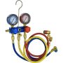 Universal Air Conditioning TO 1697C A/C Repair Tool -- Aluminium Manifold Gauge Hose and Coupler Set