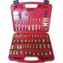 Universal Air Conditioning TO 7627C A/C Repair Tool -- Brass Adapter Tool Set