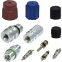 Universal Air Conditioning VC 2902C A/C System Valve Core and Cap Kit -- Valve and Cap Kit