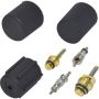 Universal Air Conditioning VC 2905C A/C System Valve Core and Cap Kit -- Valve and Cap Kit