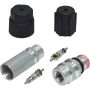 Universal Air Conditioning VC 2907C A/C System Valve Core and Cap Kit -- Valve and Cap Kit