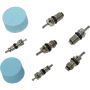 Universal Air Conditioning VC 2913C A/C System Valve Core and Cap Kit -- Valve and Cap Kit