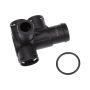 URO Parts 037121132B Cooling Hose Flange
