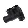 URO Parts 037121132B Cooling Hose Flange