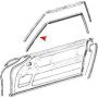 URO Parts 1137251766 Windshield Pillar Seal