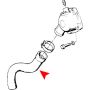 URO Parts 11531289859 Radiator Hose