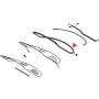 URO Parts 1166700039 Rear Window Seal
