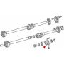 URO Parts 1234101081 Driveshaft Support w/ Bearing