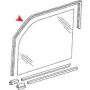 URO Parts 1237250425 Window Run