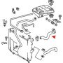 URO Parts 1265014782 Radiator Hose
