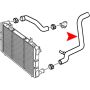 URO Parts 4029849 Radiator Hose