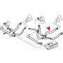 URO Parts 4121703 Bypass Hose