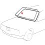 URO Parts 51311913887 Windshield Seal