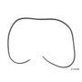 URO Parts 51711884149 Trunk Seal