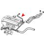 URO Parts 9149071 Water Hose