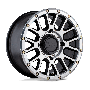 LA PAZ UTV 15X7 4X136 +51 106 S-BLK MCH