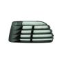 LH FRONT BUMPER INSERT; OUTER GRILLE VOLKSWAGEN GOLF R 12-13