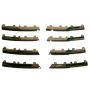 GRILLE EDGE MLDGS CHR (8 PCS) JETTA SDN 05-10