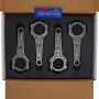 Boostline VW5669787 Connecting Rod Set, VW 1.8T, 144.00 mm Length, ARP2000, Set of 4