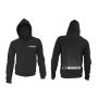 Wiseco W9004L Zip-up Hoodie Large White Ink