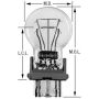 WAGNER LIGHTING 3457 Standard Multi-Purpose Light Bulb Box of 10