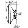 WAGNER LIGHTING 4415A Standard Multi-Purpose Light Bulb Box of 1