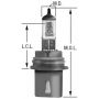 WAGNER LIGHTING BP9007 Standard Multi-Purpose Light Bulb Card of 1