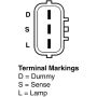 REMY ELECTRICAL 11312 Remanufactured Alternator
