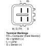 REMY ELECTRICAL 11324 Remanufactured Alternator