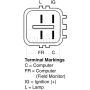REMY ELECTRICAL 12092 Remanufactured Alternator