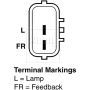 REMY ELECTRICAL 12828 Remanufactured Alternator