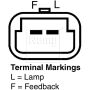 REMY ELECTRICAL 21834 Remanufactured Alternator