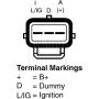REMY ELECTRICAL 23768 Remanufactured Alternator